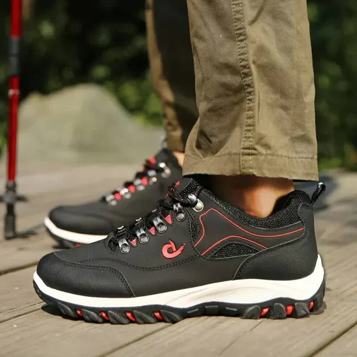 Waterproof Hiking Shoes with Supportive Footbed and Non-Slip Sole