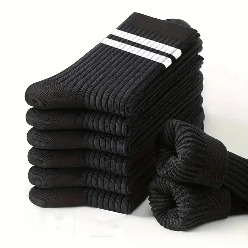 6 Pair of Men's Socks Black