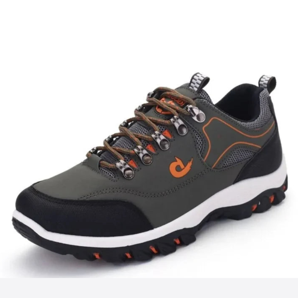 Waterproof Hiking Shoes with Supportive Footbed and Non-Slip Sole